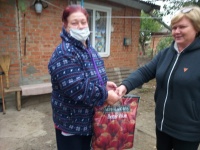 «Поезд Милосердия»: остановка – поселок Виноградный