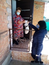 «Поезд Милосердия»: остановка – поселок Виноградный