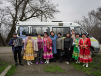 "Поезд милосердия" продолжает свой путь: помощь и радость жителям Новоалександровского округа
