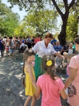 Земля теплом труда согрета…