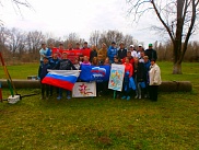 Волонтеры сажают деревья